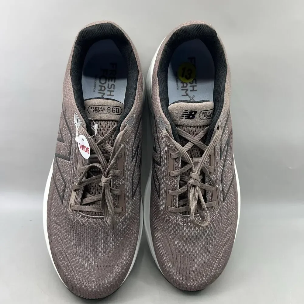 New Balance 860 v14 Running Shoes Men Size 13 EE Wide Brown Comfort Sneakers NEW